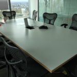 Herman miller chairs and meeting table