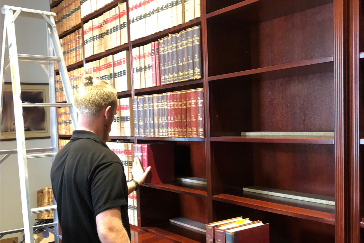 Relocating legal library